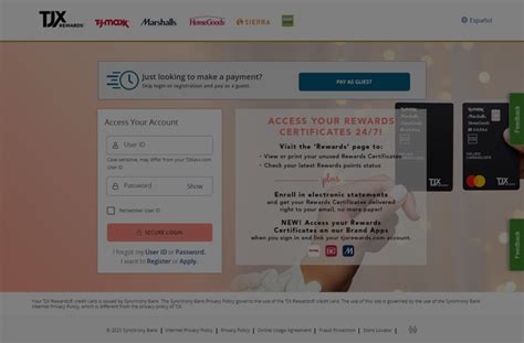 If you apply and are approved using a desktop or tablet, 10 off coupon can be used online or in-store. . Tjxrewardscom login